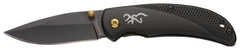 BRN 3220340    KNIFE  PRISM 3  2 3/8  DRPPNT  BLK