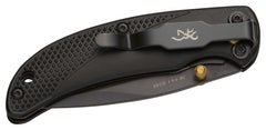 BRN 3220340    KNIFE  PRISM 3  2 3/8  DRPPNT  BLK