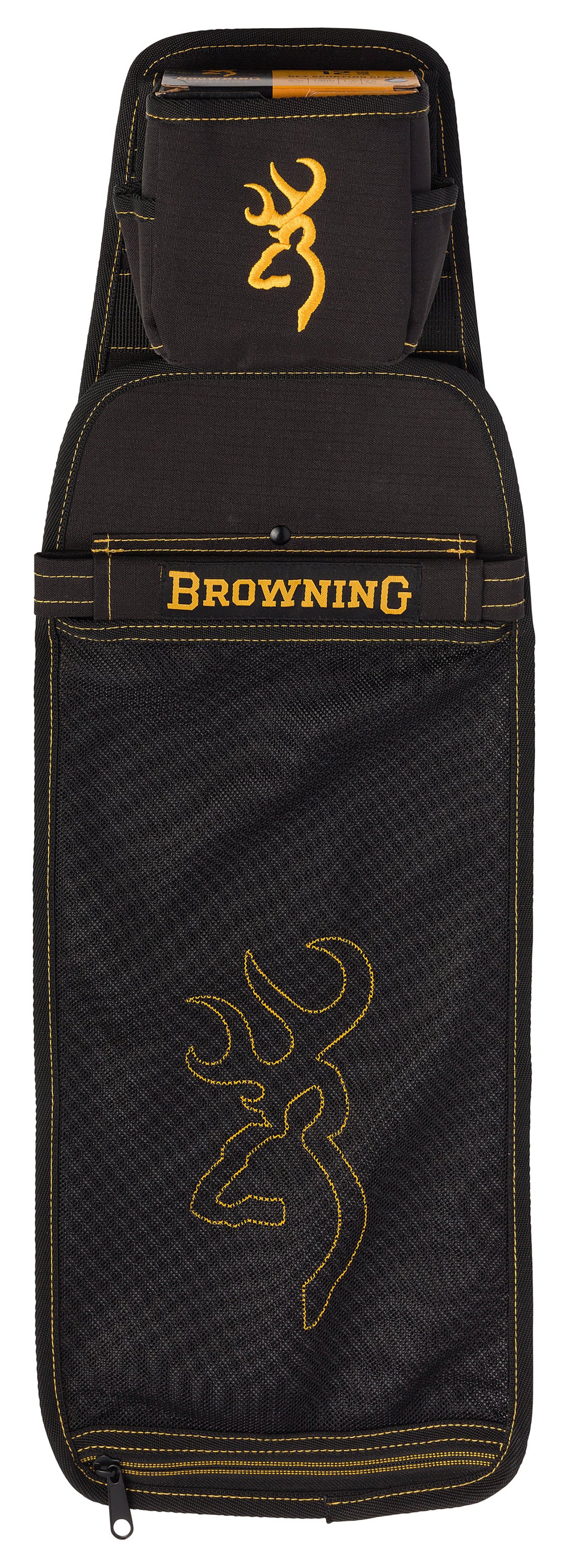 BRN 121095897  POUCH W/BAG                 BLK/GLD