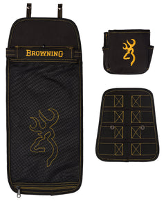 BRN 121095897  POUCH W/BAG                 BLK/GLD