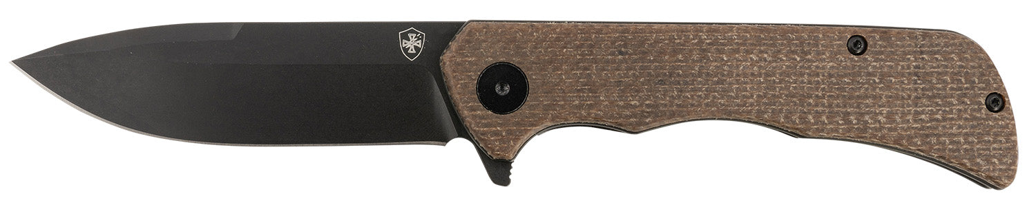 TEMP PFMBN321  PALADIN LOCK FOLDR MICARTA DROP BRN