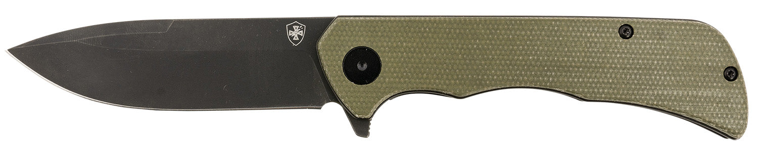 TEMP PFMGN321  PALADIN LOCK FOLDR MICARTA DROP GRN