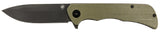 TEMP PFMGN321  PALADIN LOCK FOLDR MICARTA DROP GRN
