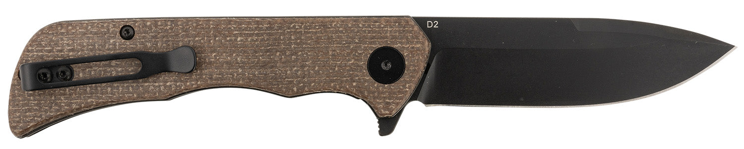 TEMP PFMBN321  PALADIN LOCK FOLDR MICARTA DROP BRN