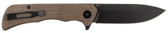 TEMP PFMBN321  PALADIN LOCK FOLDR MICARTA DROP BRN