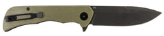 TEMP PFMGN321  PALADIN LOCK FOLDR MICARTA DROP GRN