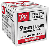 WIN W9MM50          9MM     115 FMJ          50/20