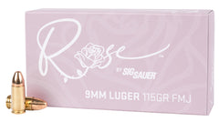 SIG E9MMB1ROSE50   ROSE 9MM  115GR  FMJ      50/20