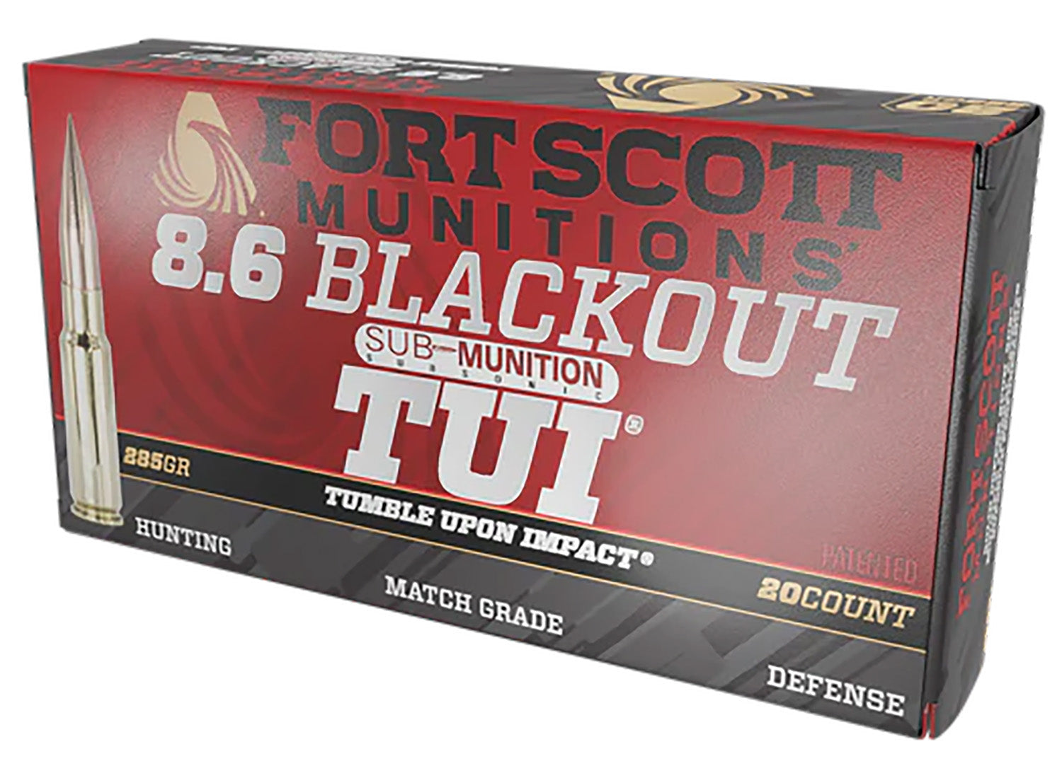 FSM 86BLK-285-SCV2SS  8.6BO  285G  SCV TUI   20/10