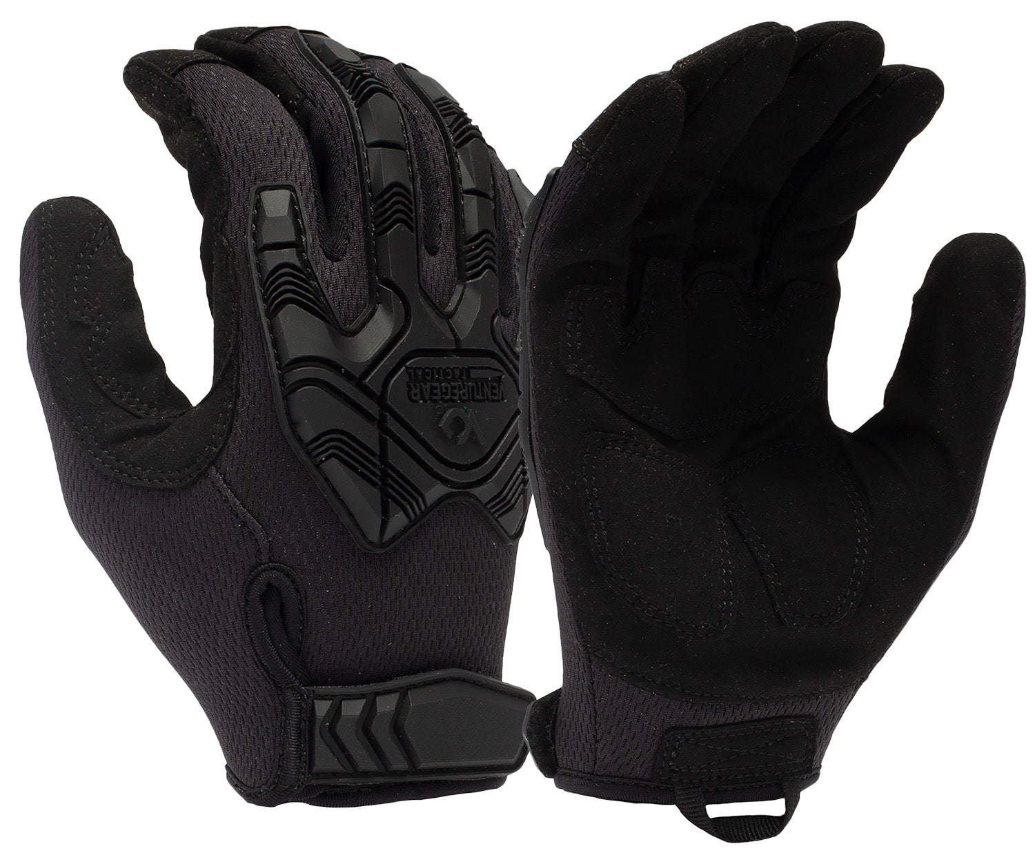 PYRA VGTG40BL    HOOK &amp; LOOP IMPACT BLK LRG