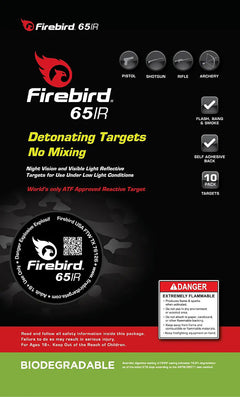 FIREBIRD 65IR    65  IR DETONATING TARGETS      10