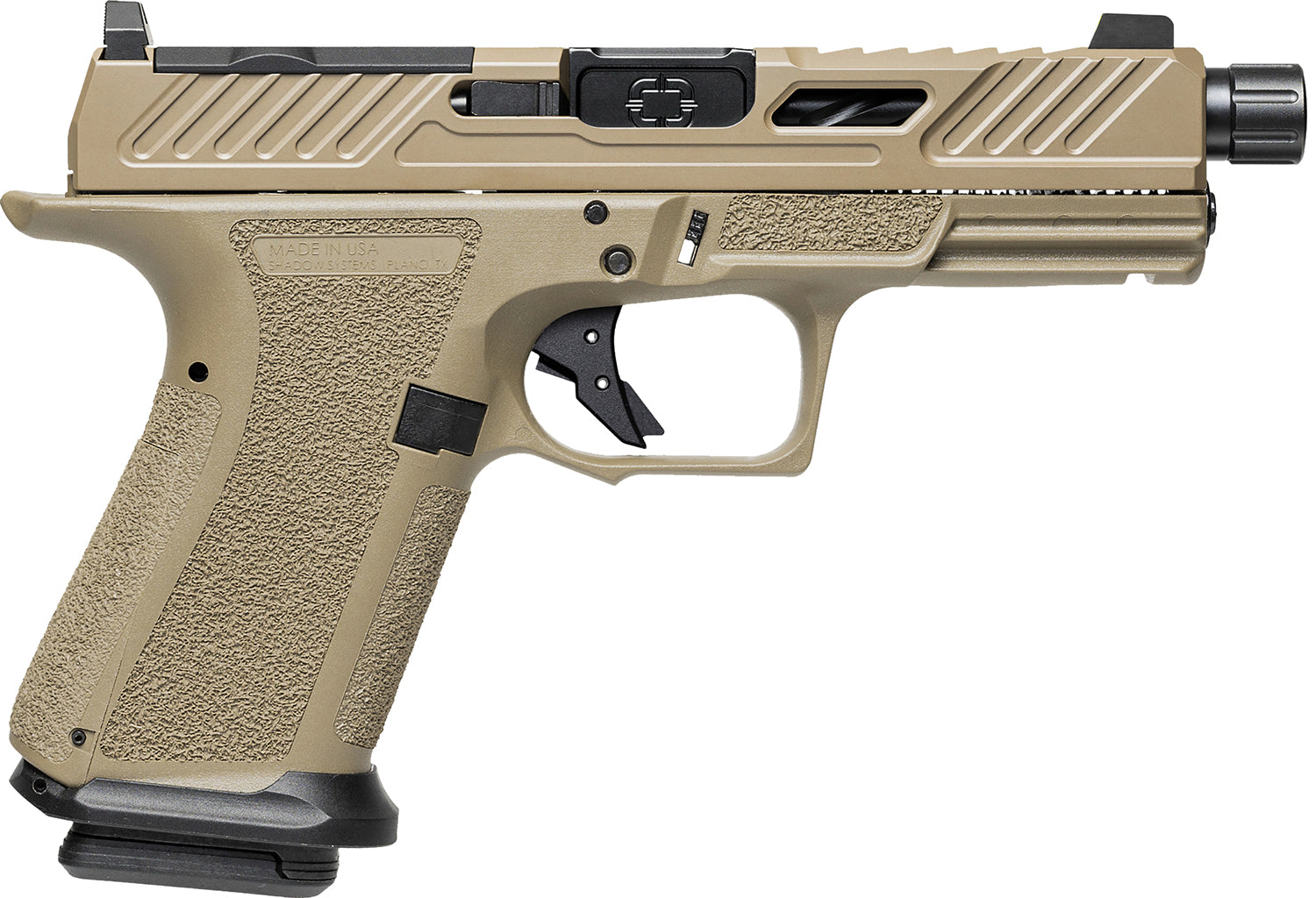 SHADOW SS-1022  MR920  9MM ELT 4.5   15R  FDE/BK