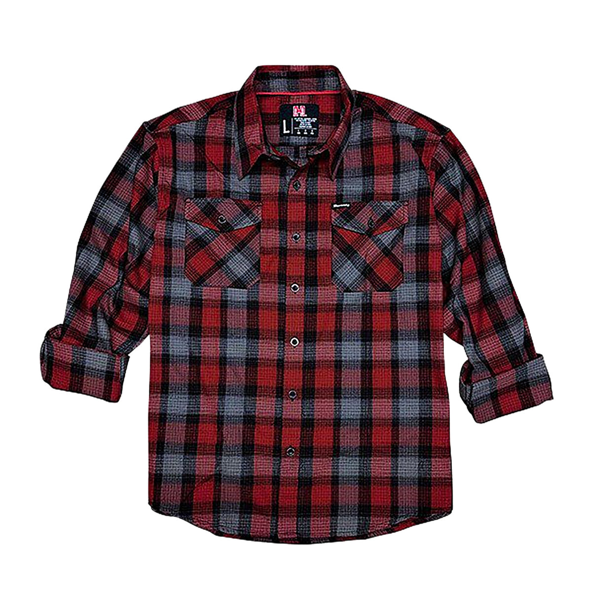 HDESIGN 32194  HORNADY L/S FLANNEL        XL RED