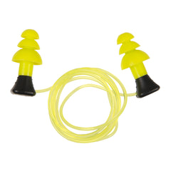 ALLEN 4118   ULTRX TETHERED SILICONE PLUG YEL 3PR