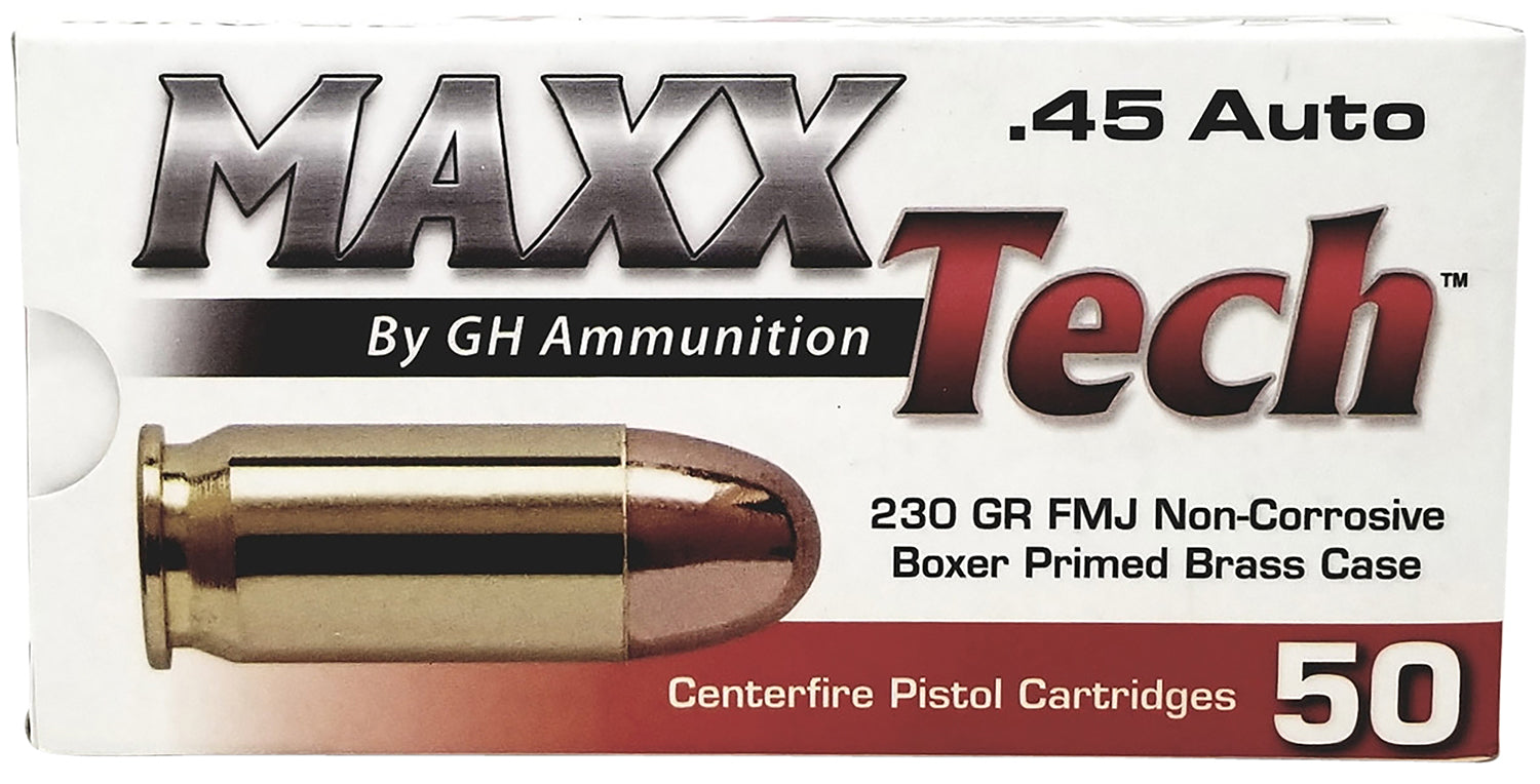 MAXXTECH PTGB45B     45ACP  230G FMJ         50/10