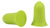 ALLEN 4128   ULTRX TAPERED FOAM PLUGS LIME 50P JAR