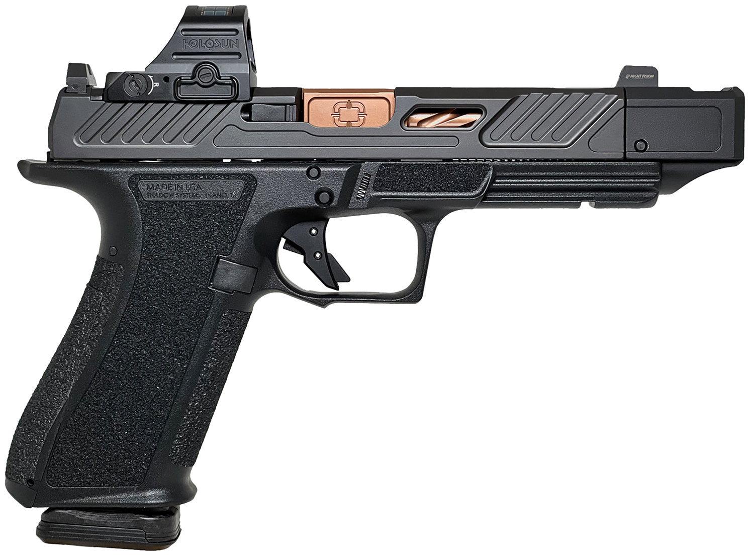 SHADOW SS-2211H DR920P 9MM ELT 4.6 HOL 17R  BK/BRZ