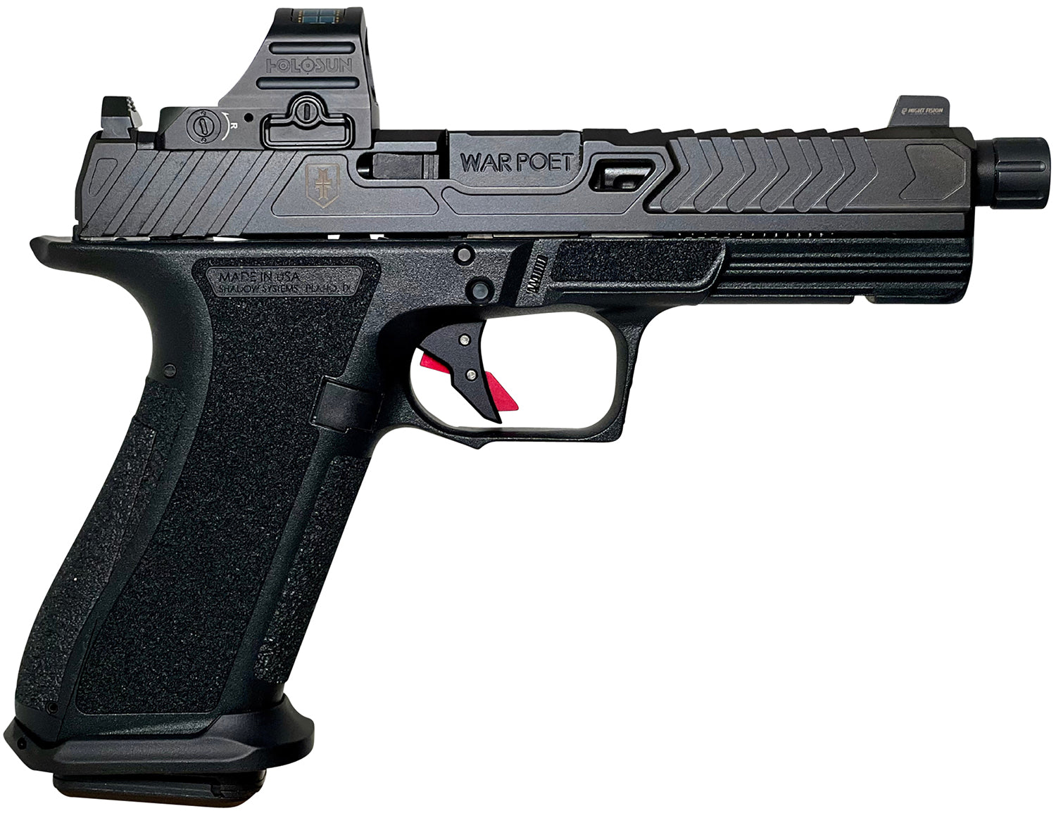 SHADOW SS-2075H DR920  9MM WP  5  HOL  17R     BLK