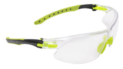 ALLEN 4140   KEEN SAFETY GLASSES  YTH LIME