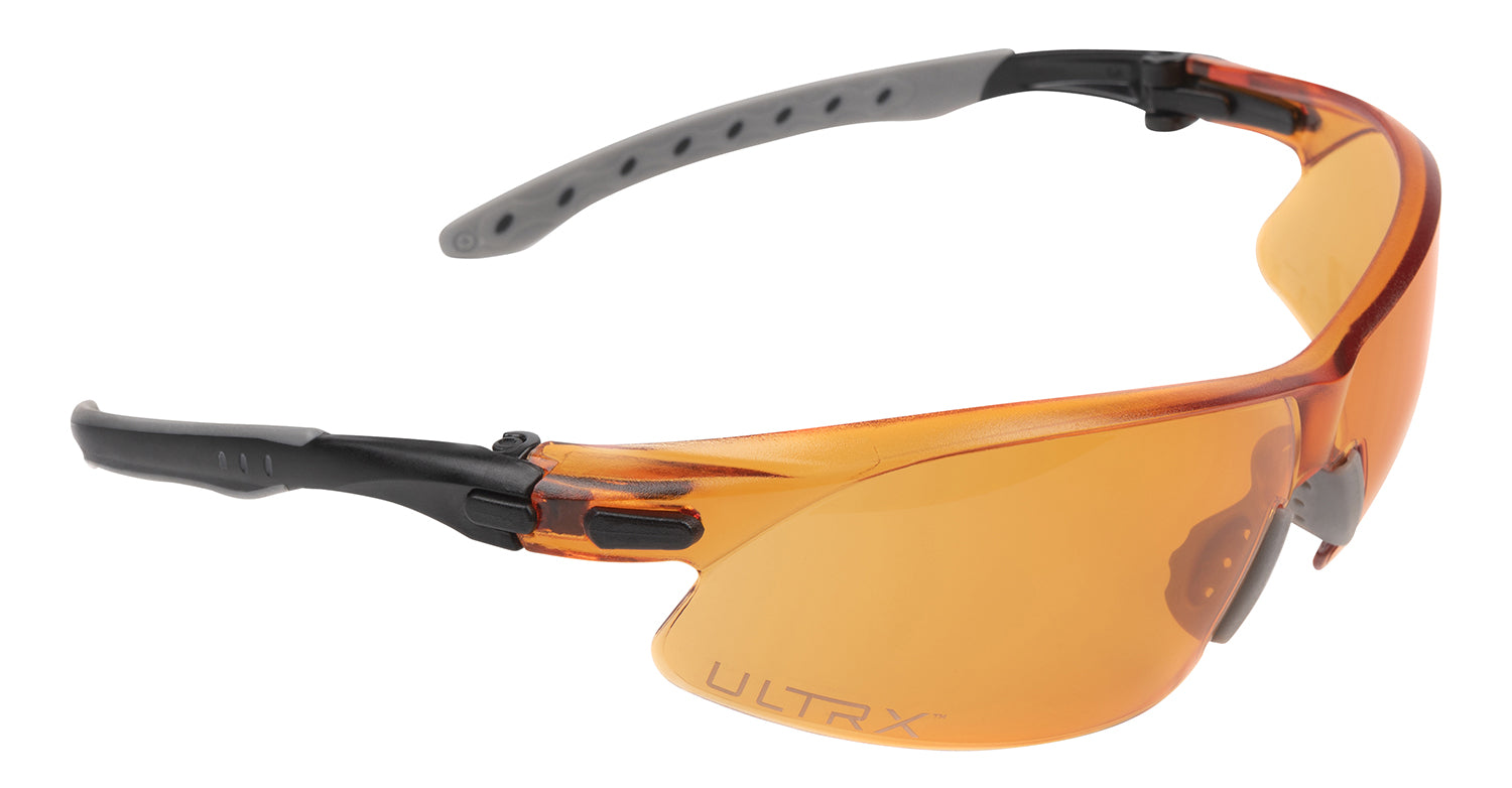 ALLEN 4141   KEEN SAFETY GLASSES  AMBER