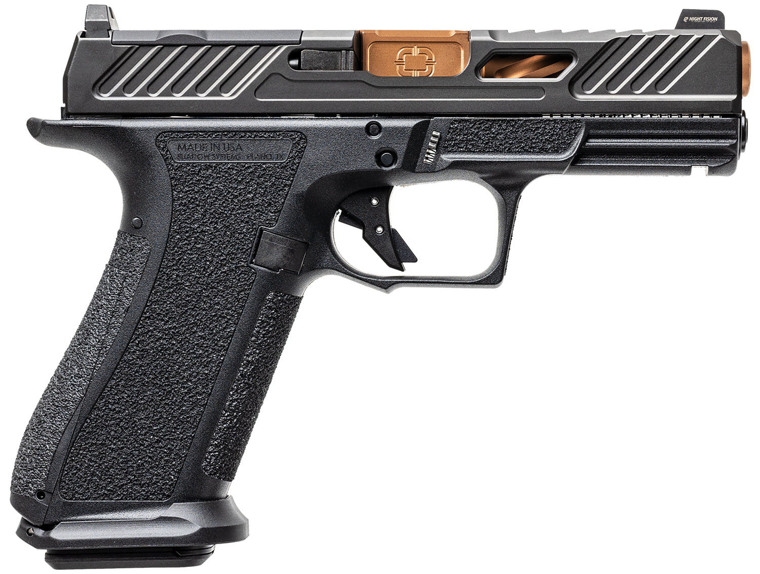 SHADOW SS-3011 XR920  9MM ELT 4        17R  BK/BRZ