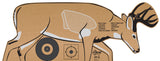 ALLEN 6033     EZ AIM CARDBOARD DEER TRGT FOLDED