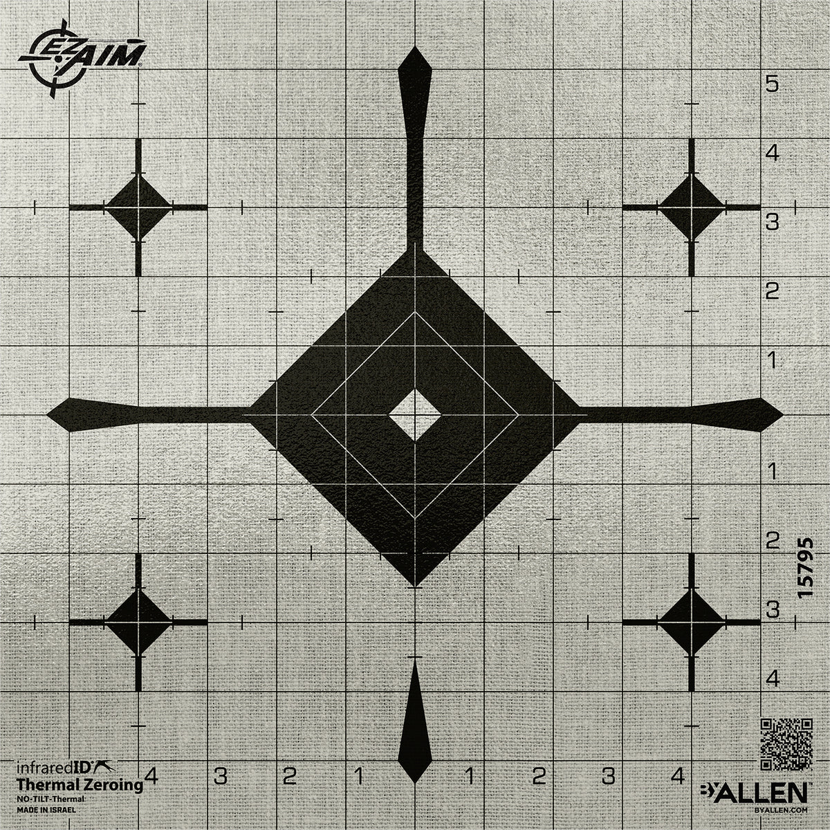 ALLEN 15795  EZ AIM INFRARD ID GRID BLLEYE TARG