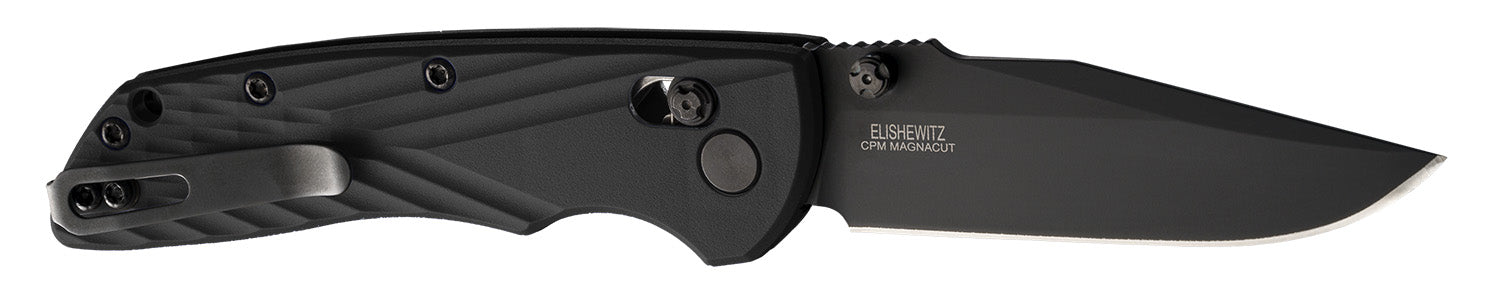 HOG 24376   DEKA 3.25 FOLDER CLIP POINT  BLK/BLK