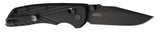 HOG 24376   DEKA 3.25 FOLDER CLIP POINT  BLK/BLK