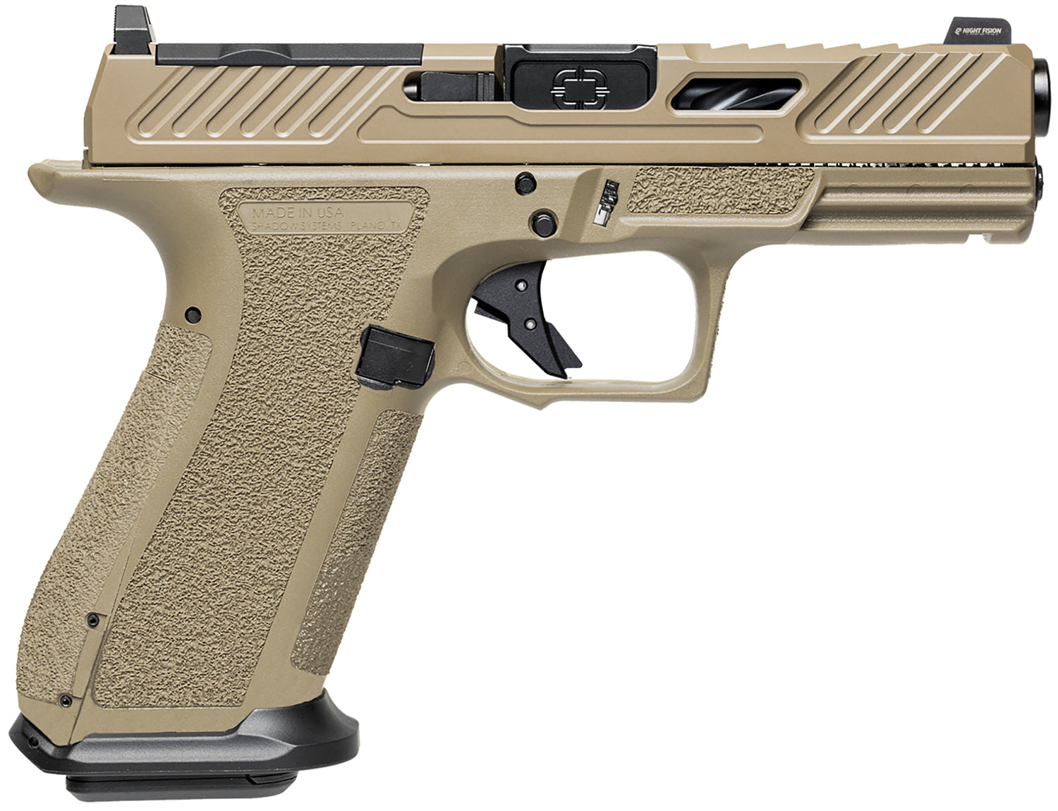 SHADOW SS-3024 XR920  9MM ELT 4        17R  FDE/BK