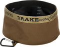 DRAKE GD8100BRN  GUN DOG TRAVEL FOOD/WATER BWL BRN