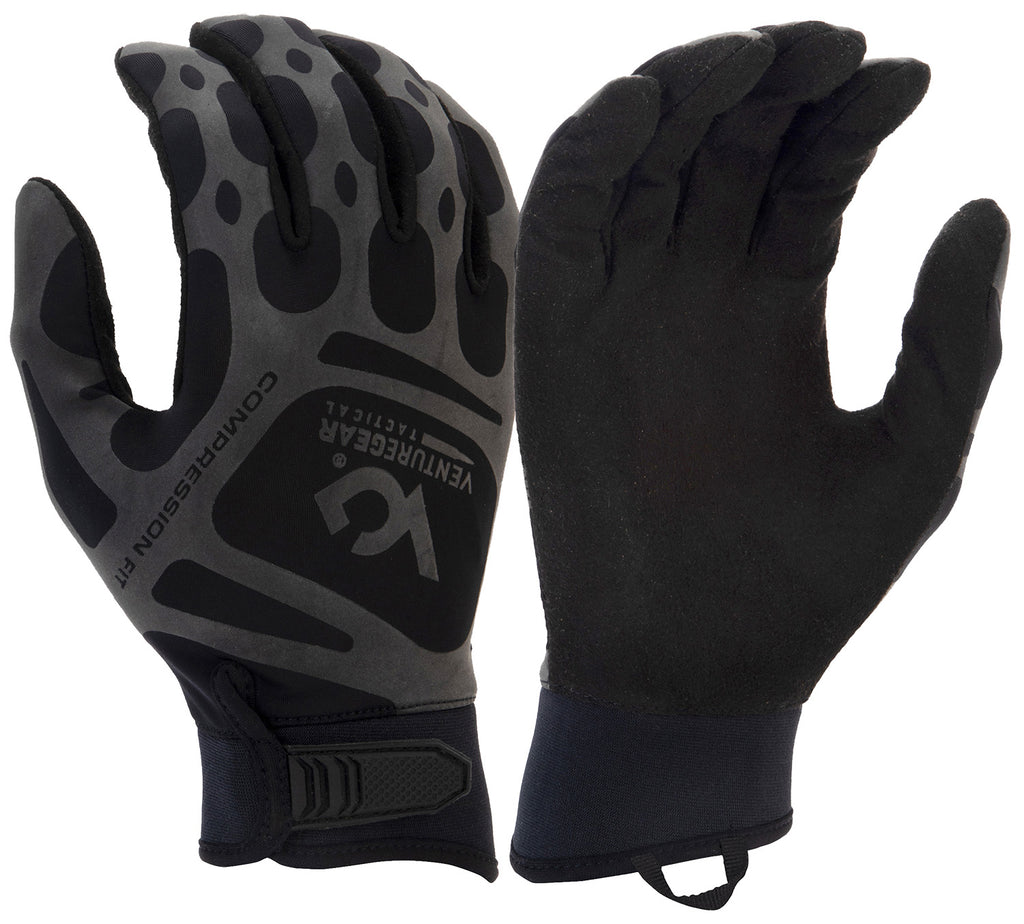 PYRA VGTG10BL    HOOK &amp; LOOP COMPRESSION BLK LRG