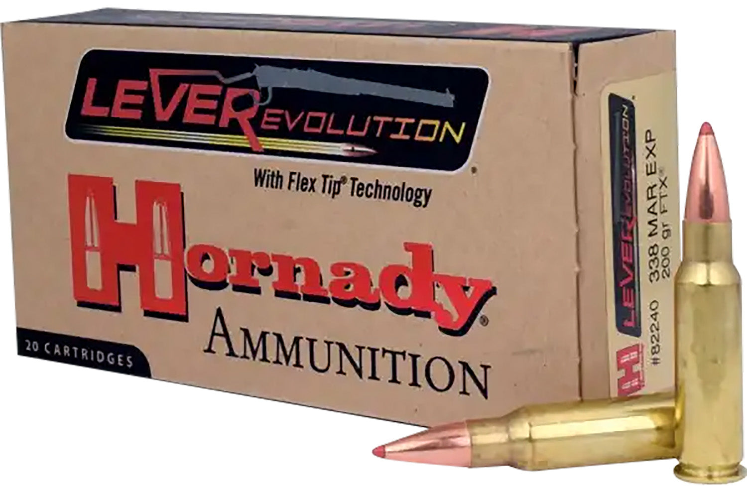 HORN 82240  LEVERV 338MAR     200 FTX        20/10