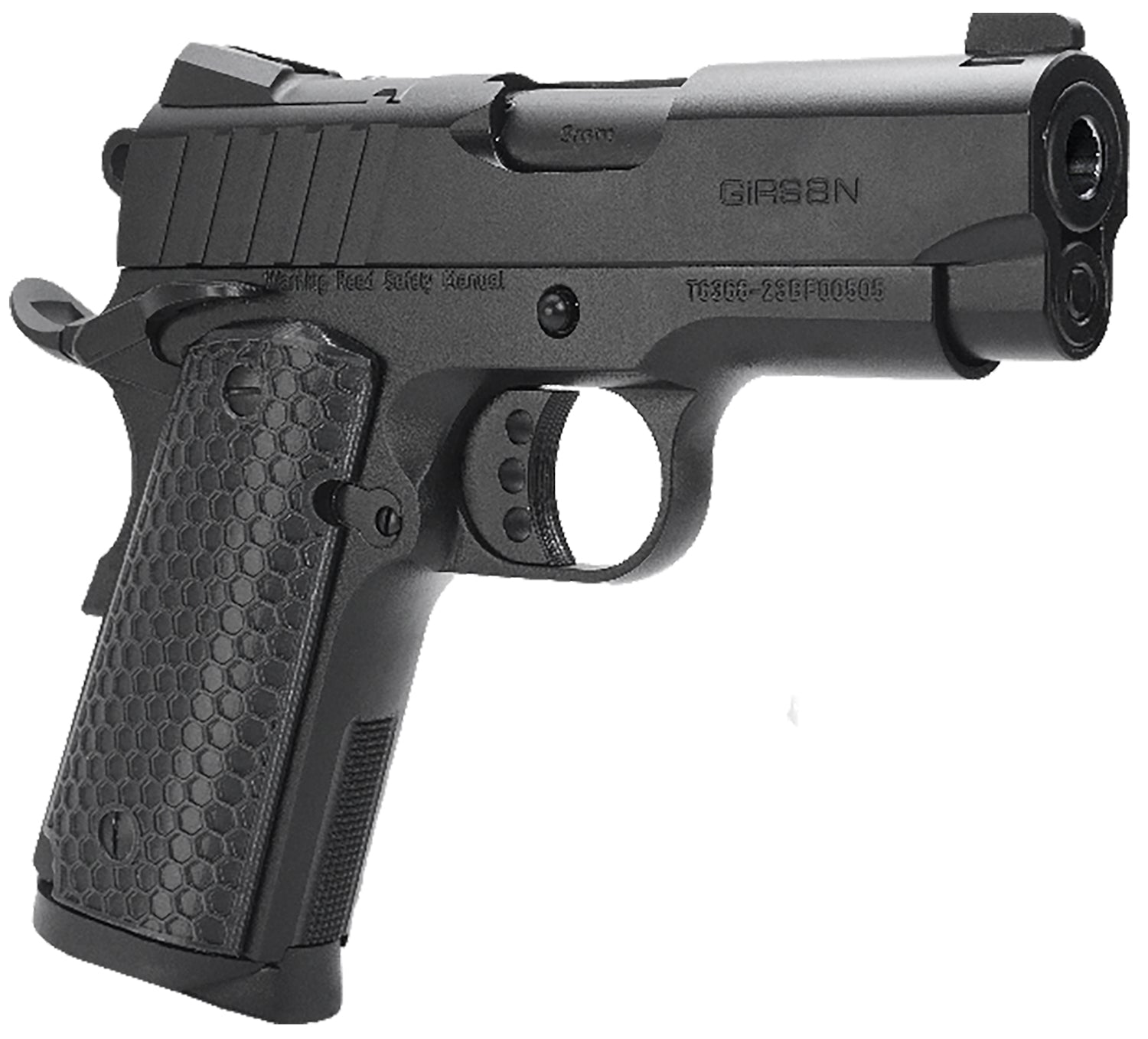 EAA-391041 GIRSAN INFLNCER MC1911SC OR 45  6R  BLK