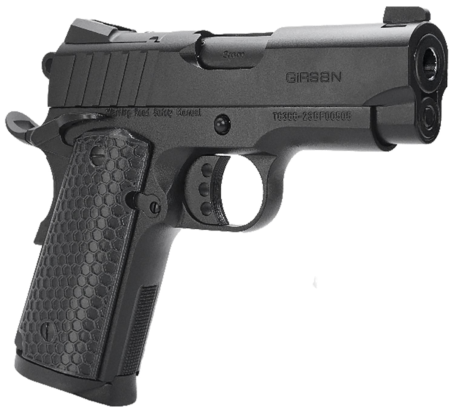 EAA-391040 GIRSAN INFLNCER MC1911SC OR 9M  7R  BLK