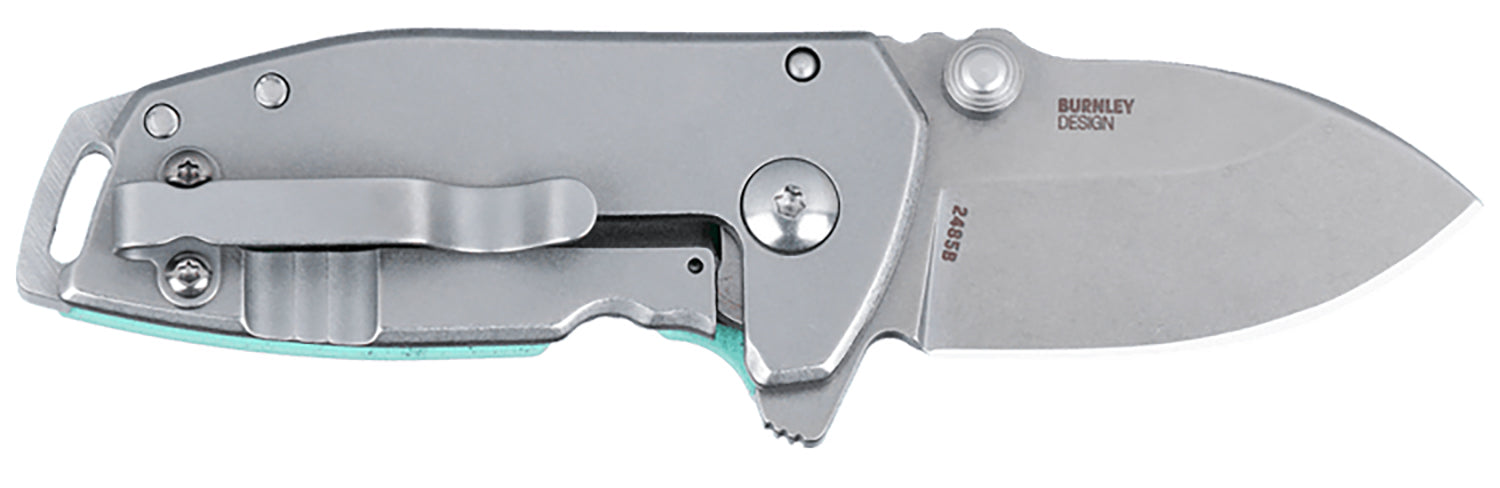 CRKT 2485B    SQUID COMPACT     1.75 PLAIN   BLUE