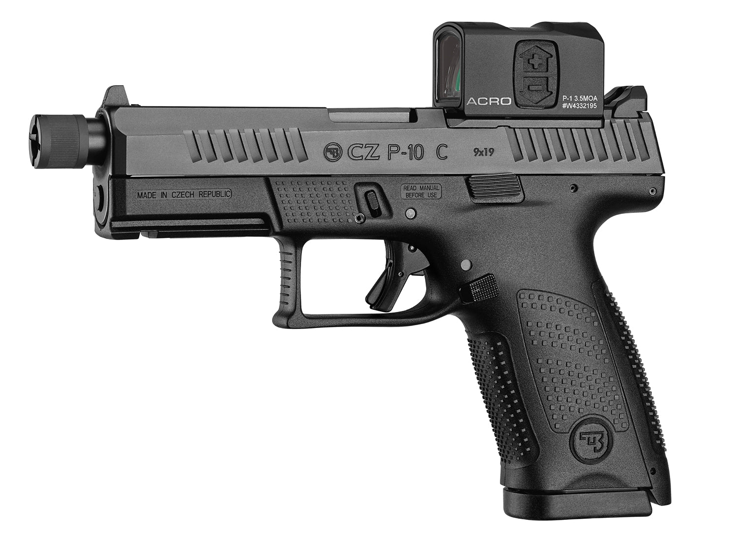 CZ 91513 P10 C                  9MM  4.02 17R  BLK