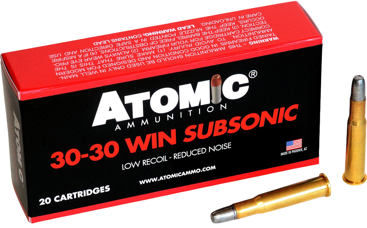 ATOMIC 00410 3030        165 SUBSONIC RNFP   20/10