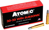 ATOMIC 00410 3030        165 SUBSONIC RNFP   20/10