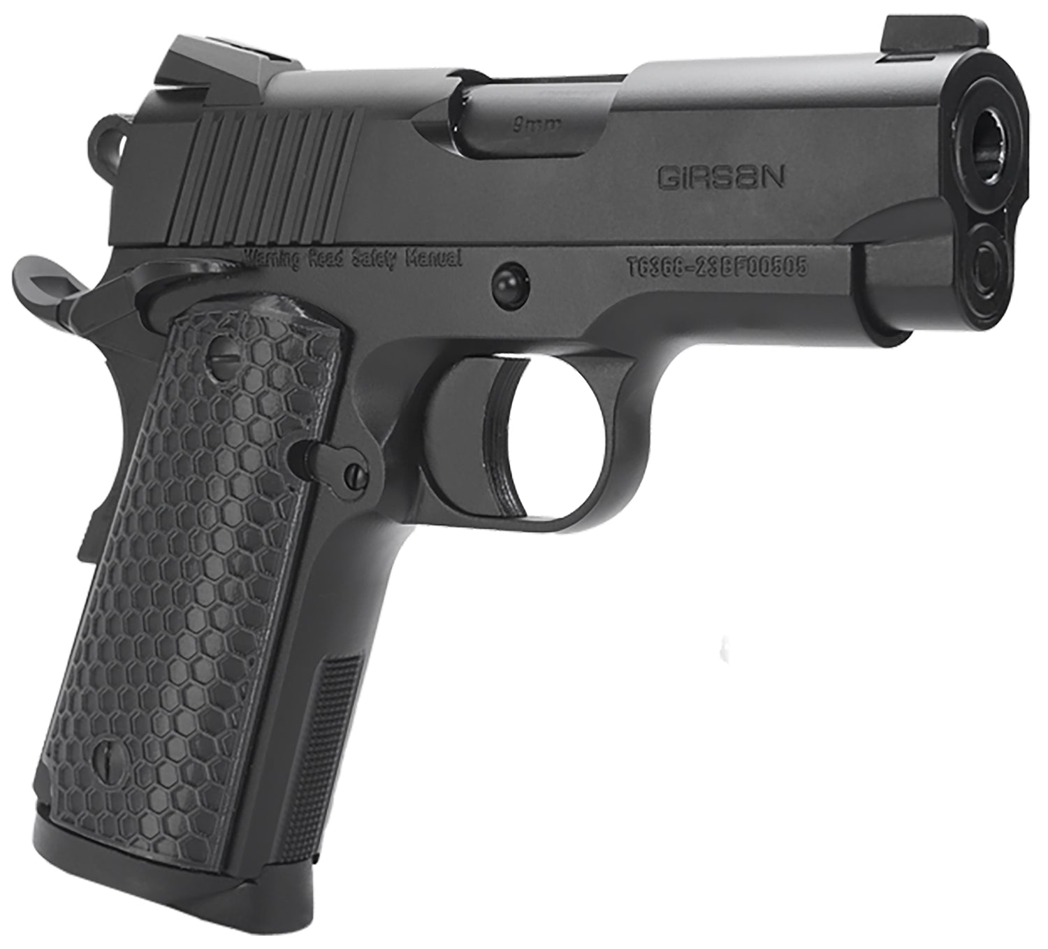 EAA 392065 GIRSAN UNTCHBLE MC1911SC 9M 3.4 7R  BLK