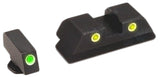AMER GL121   CLASSIC TRITM GLOCK GEN 1-4 GRN/YLW