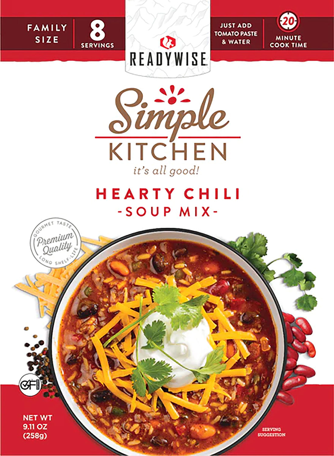 WISE RWSK05-064 6 CT CASE HEARTY CHILI