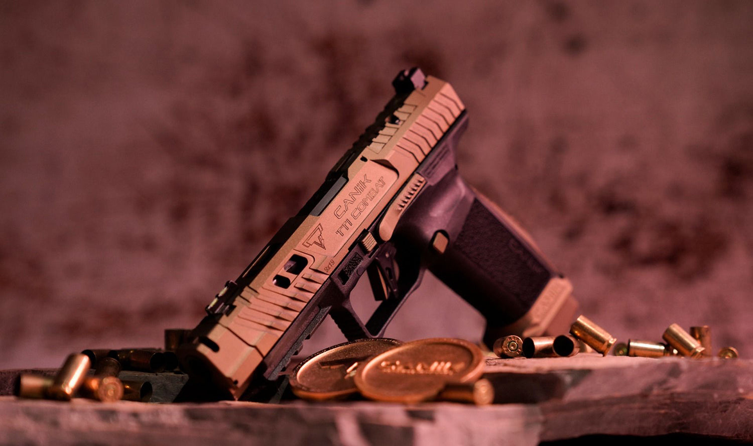 CIA*HG7854V-N    CANIK TTI COMBAT 9MM OPTIC BRZ/BK