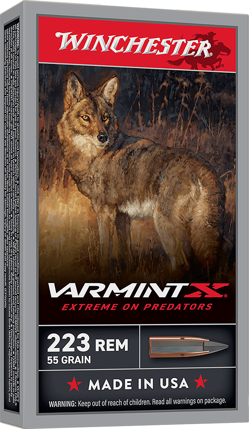 WIN X22250PXP       22250 VARMINTX XP 55GR   20/10
