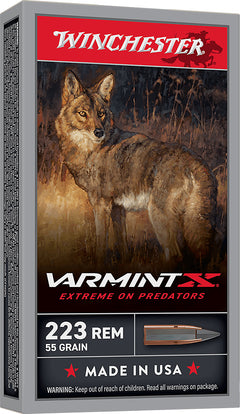 WIN X223PXP         223 VARMINTX XP 55 GR    20/10