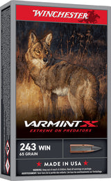 WIN X243PXP         243 VARMINTX XP 65 GR    20/10