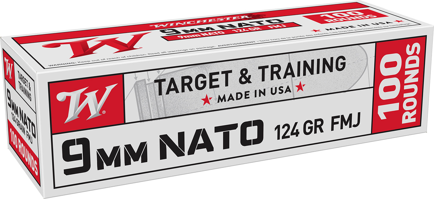 WIN W9NATOVP        9MM NATO 124 FMJ 100RD  100/10