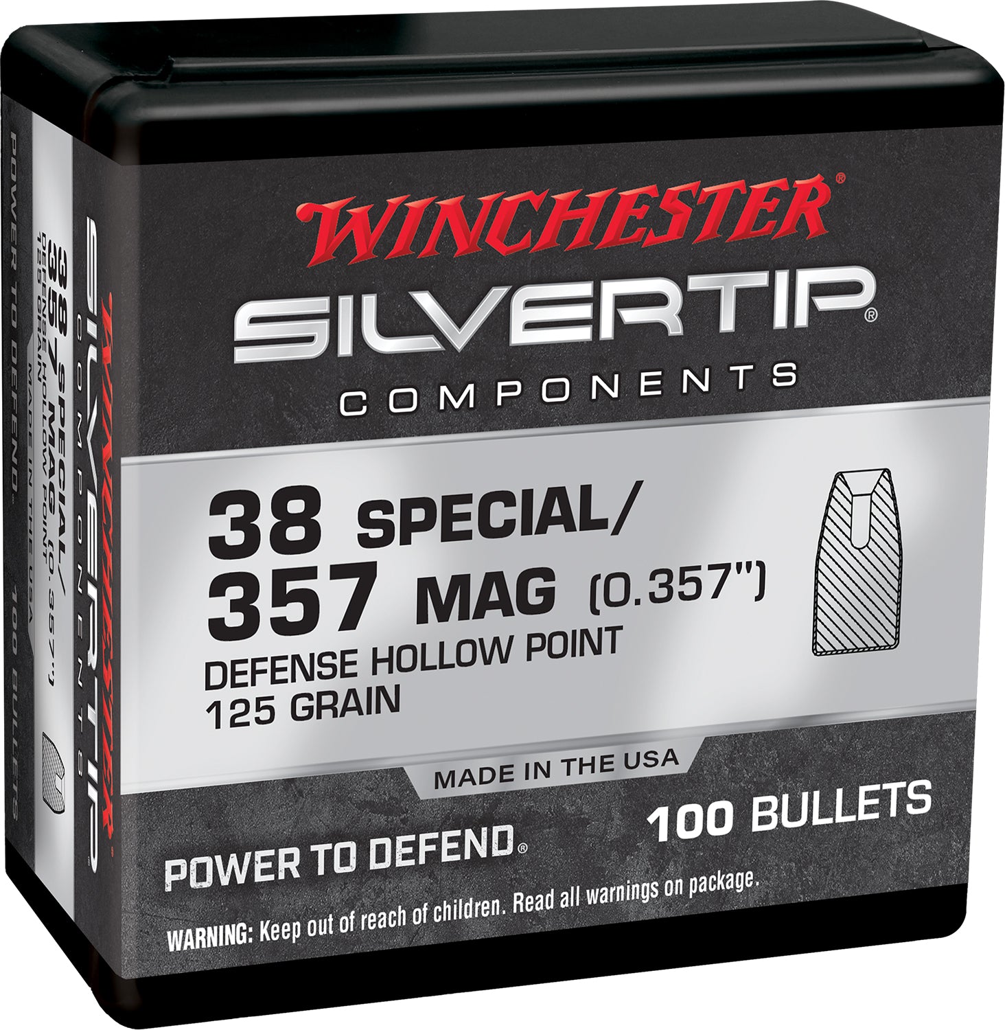 WIN WB38ST125X 38 SPECIAL 125 STHP PTD      100/10