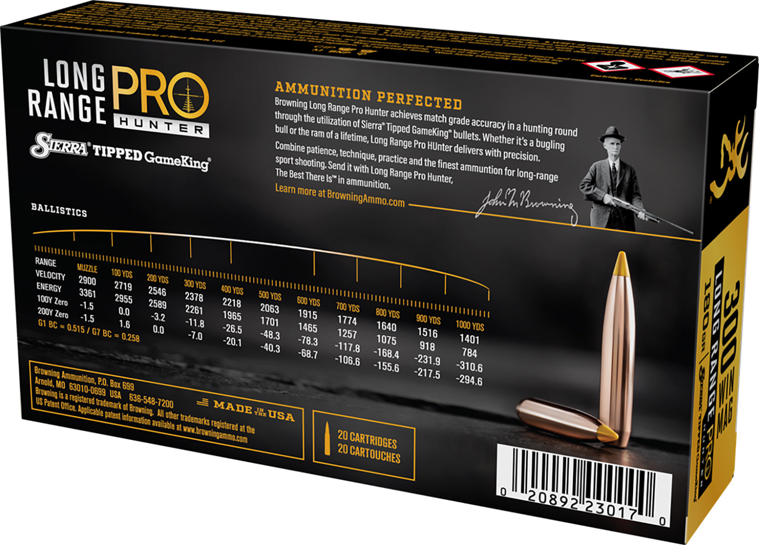 BRNA B192503002    300MG  180GR LRPH         20/10
