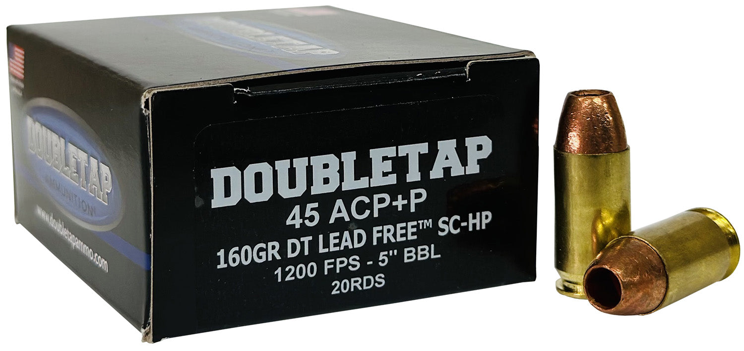 DTAP 45A160XM     45ACP  160 SCHP LD FREE    20/50